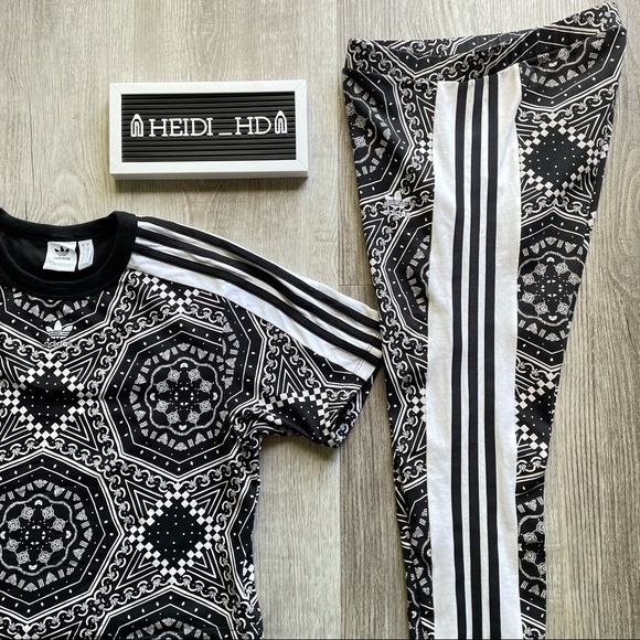 Adidas Originals Black White Preta Set - Picture 4 of 7